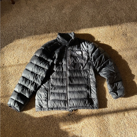 NORTH FACE PUFFER JACKET MENS SIZE LARGE BLACK - Picture 1 of 5
